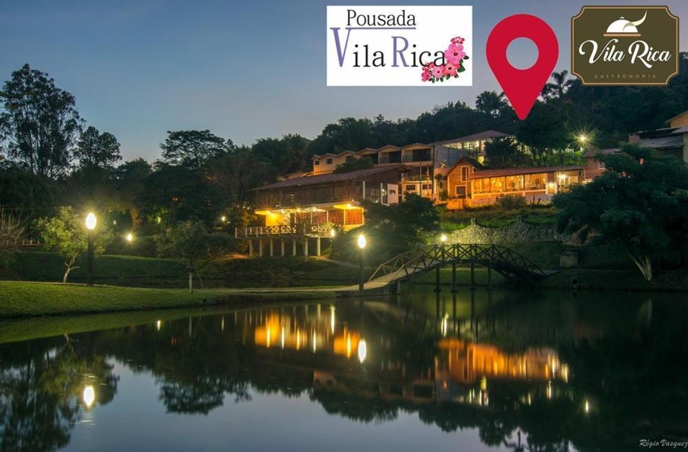 Pousada Vila Rica Cunha Ngoại thất bức ảnh